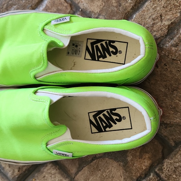 Neon Green Vans - Picture 2 of 5